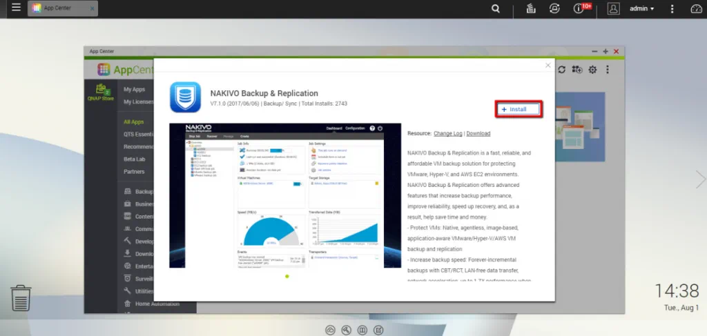 Buscar NAKIVO Backup & Replication