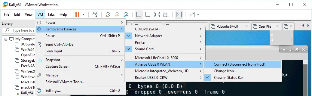 Cómo instalar Kali Linux en VMware: Cómo conectar un adaptador de red Wi-Fi USB a una máquina virtual con Kali Linux