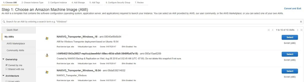 Restoring EC2 Instance with the AMI (AWS EC2 Backup)