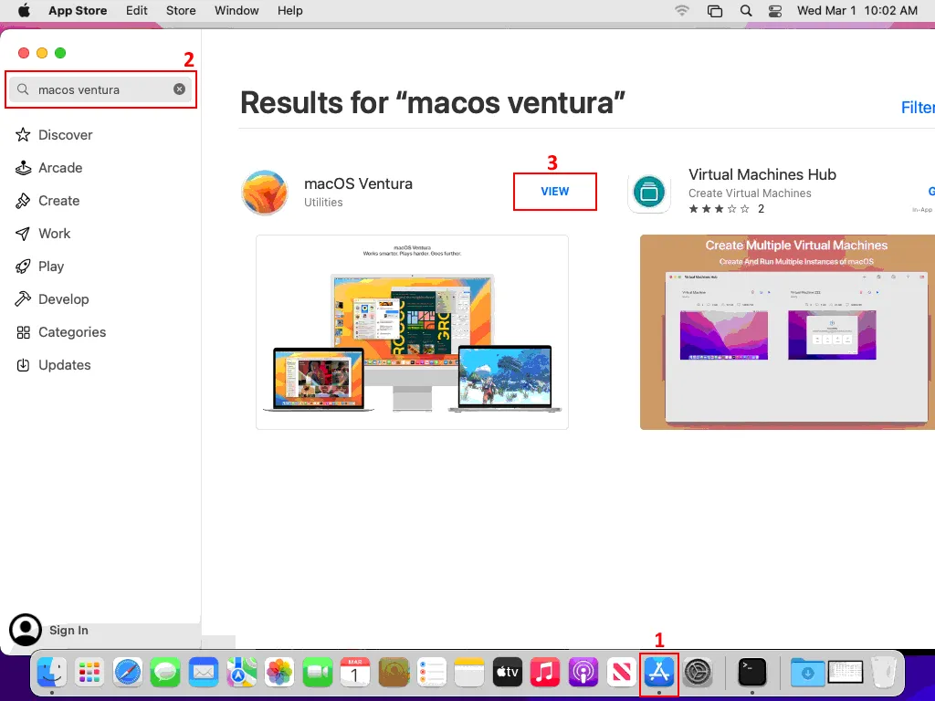 downloading macOS from App Store