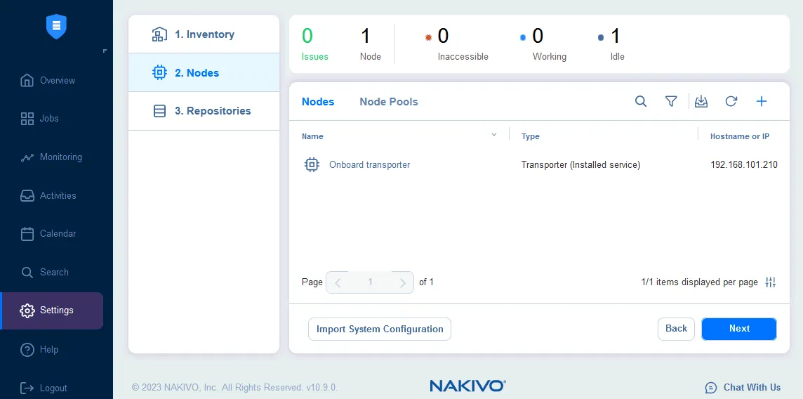 Adding Transporters with which the Director should work
