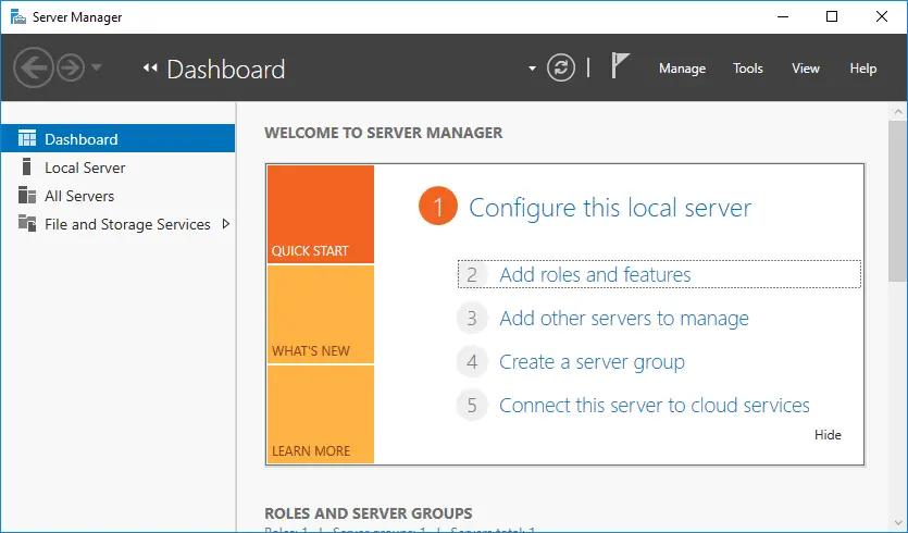 Adding a Hyper-V cluster role