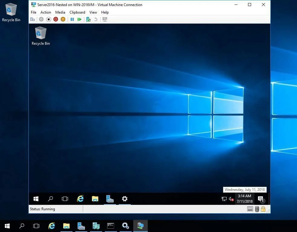 Hyper-V VM Connect
